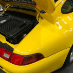 Yellow Retro Porsche